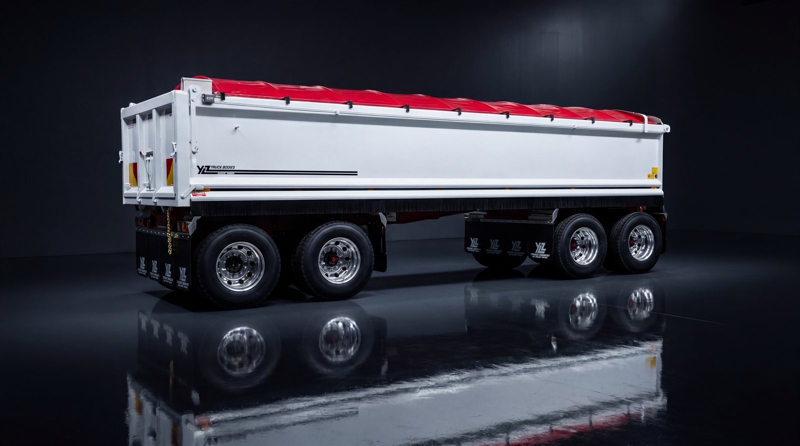 YLZ Hardox tipper trailer